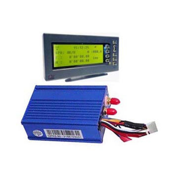 Fleet Car AVL GPS Tracking Device Aluminum Alloy With LCD Screen
