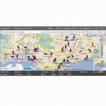 GPS Tracking Software Solution, Support All Kinds of Reports, Such as Trip Report, Fuel Consumption