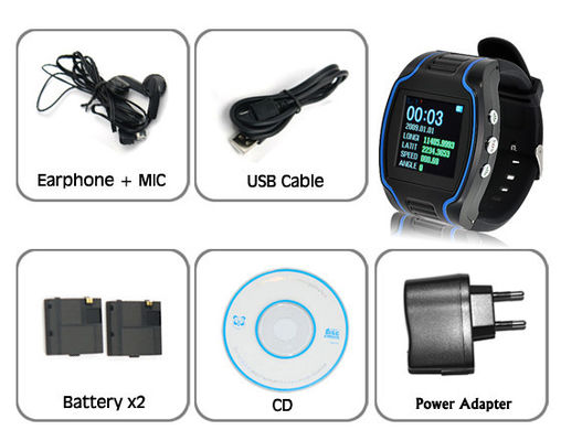 Child GPS Watch Tracker with Geo Fence Function and SOS Support All Four Band