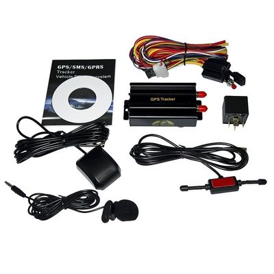 GPS Vehicle Tracker with Remote Engine Cut Fuel Sensor Monitor Geo Fence Alert