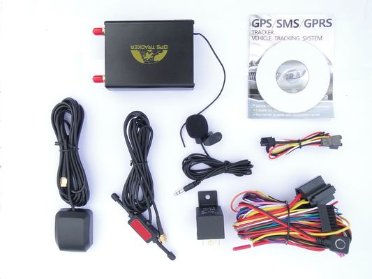 Dual Sim Card Car GPS Tracker with Remote Control Support Camera Fuel Sensor