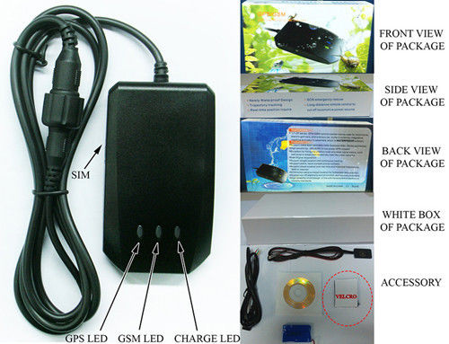 TLT-2F Waterproof Car GPS Tracker (Can Be Placed Under Water For One Meter,Towing Alam,Mileage Statistics)