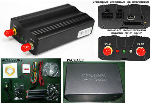 TLT-7B 3G Car GPS Tracker (Two-Way Communication,SOS Alarm,Towing Alarm and Speeding Alarm)