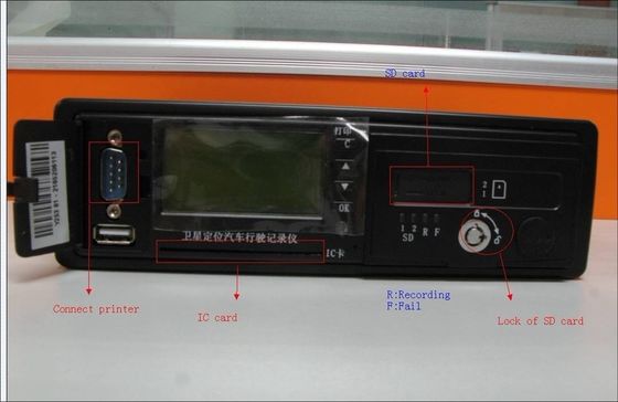 Automobile Carrier Vehicle Solution Digital Tachograph With National / Local Standard