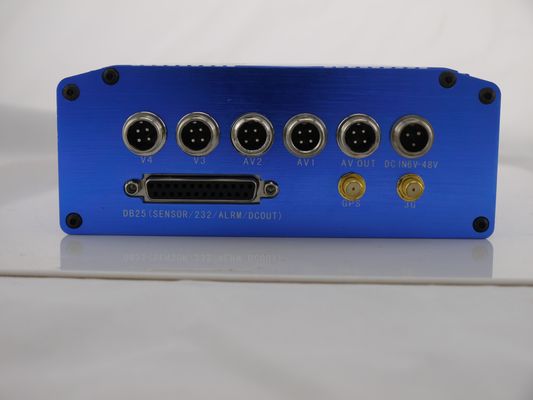 1TB HDD GPS Mobile DVR For Vehicles Ship Outdoor Remote Surveillance