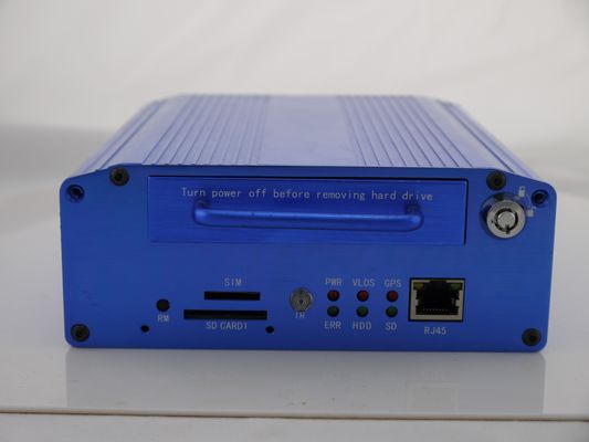 1TB HDD GPS Mobile DVR For Vehicles Ship Outdoor Remote Surveillance
