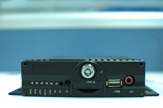 GPS Data 4 Channel MDVR Vehicle DVR System With Industrial Embedded Microcontrollers