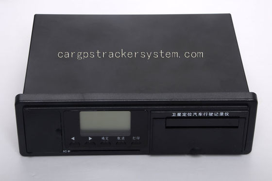 Camera Monitor GPS Digital Tachograph , RS232 Interface Tachograph Card GPS Tracker