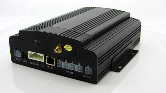 H.264 Portable Mobile DVR Recorder WIFI G-SENSOR And Hard Disk , Bus DVR