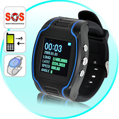 163dBm 850MHz / 900MHz Wrist Watch Gps Personal Tracker