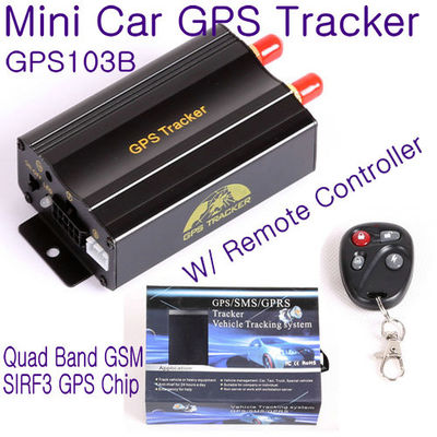 GPS103B Remote Control Car Auto Truck Vehicle GPS Tracker W/ SOS Alarm & Geo-fencing Alarm
