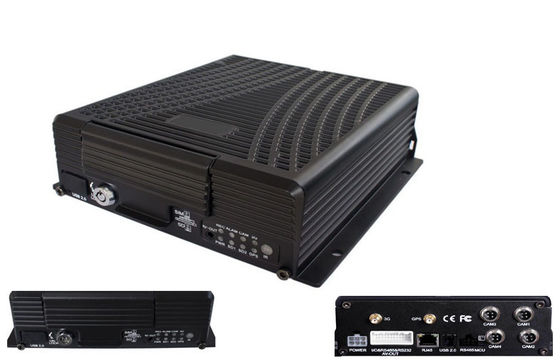 G-sensor GPS Mobile DVR H.264 HDD 4 Channel MDVR 4-ch Online For Bus