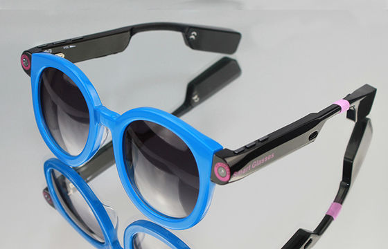 High End Intelligent Wearable Bluetooth Smart Glasses For iPhone / Android phone