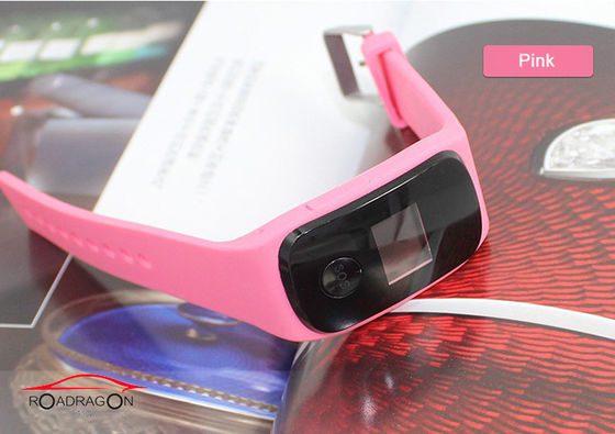 Waterproof IP67 Wrist Watch GPS Tracker , Blue / Pink Personal GPS Bacelet