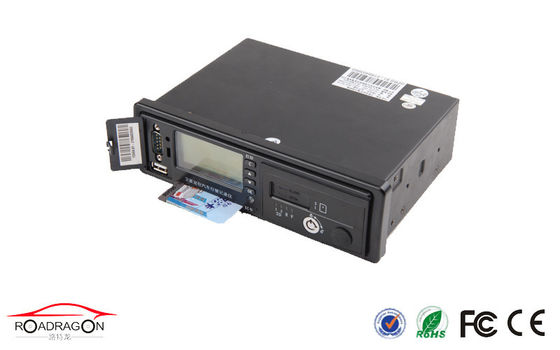 RS232port and 485 port Digital Tachograph with 4 cameras and video replayer